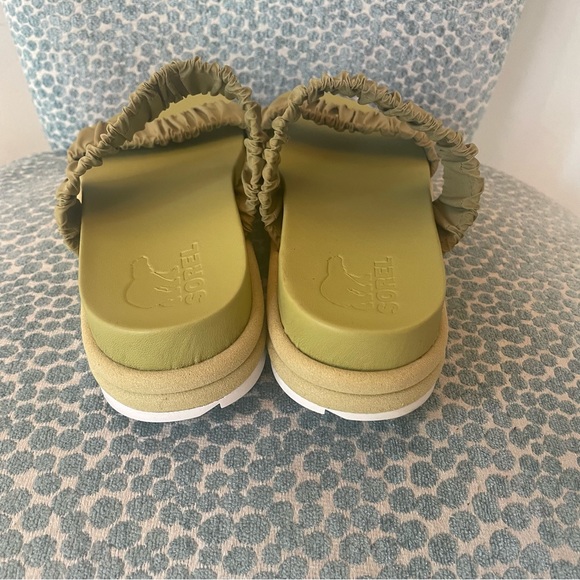 Sorel Roaming Two Strap Slide Sandal in Olive Green - 9 - Picture 5 of 7